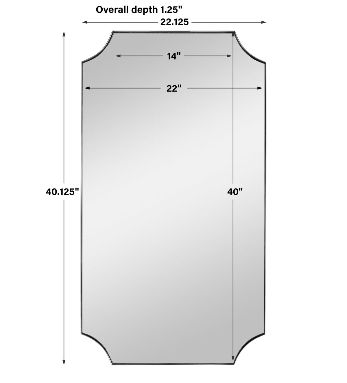 Lennox Nickel Mirror Mirrors| Uttermost