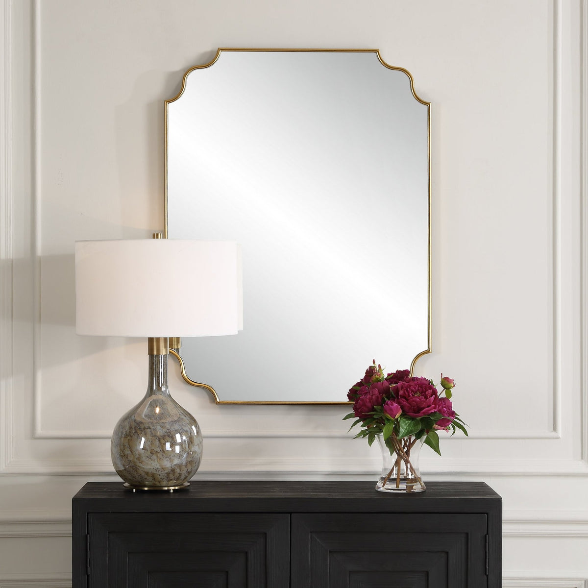 Lennyn Gold Vanity Mirror Mirrors| Uttermost