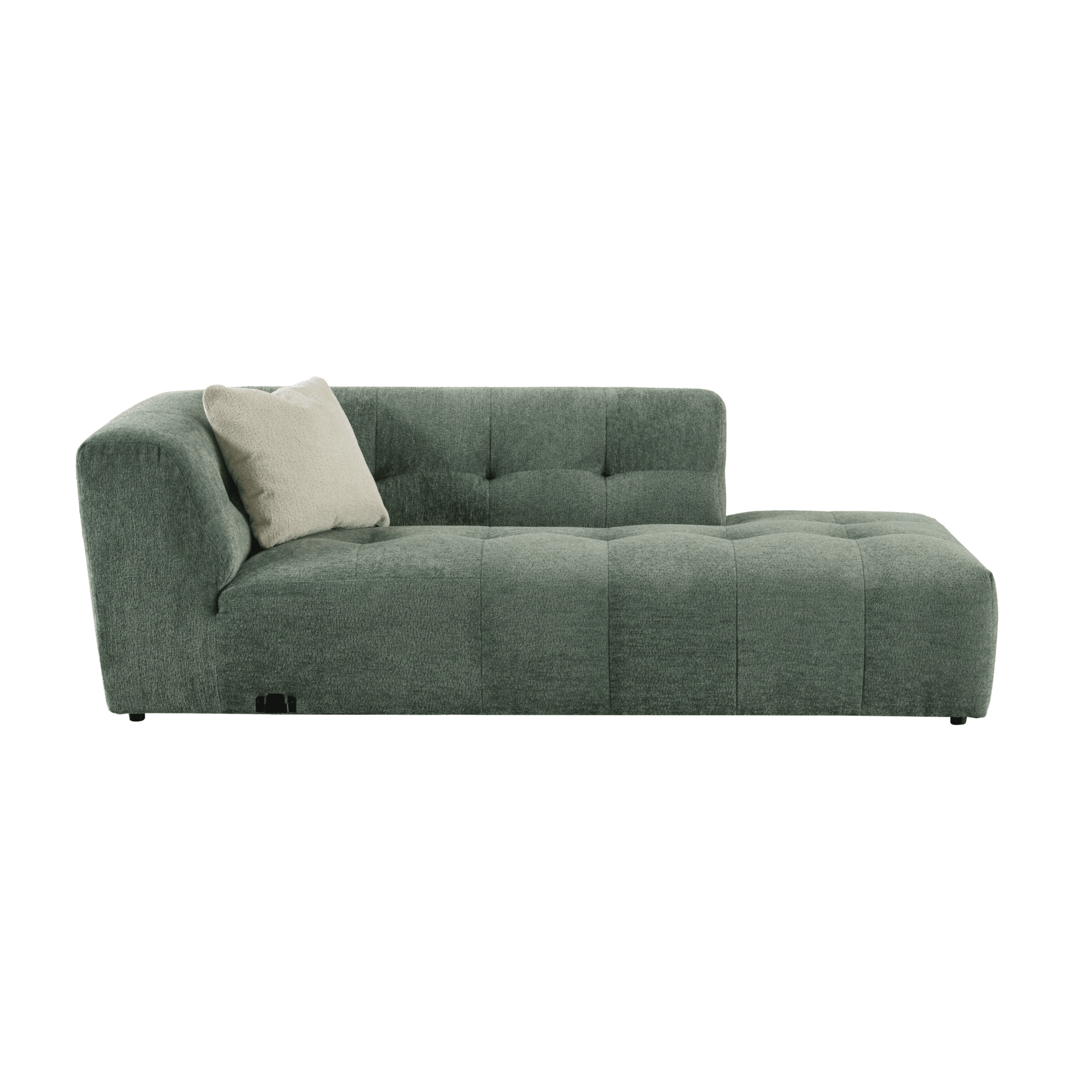 Leo Green Right Arm Facing Chaise Sectionals| Roots Furniture