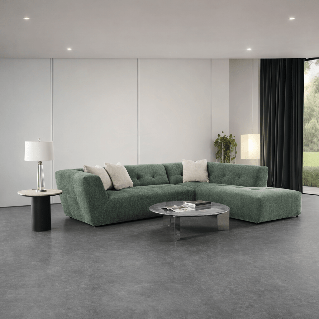 Leo Green Sectional W286 Sectionals| Roots Furniture