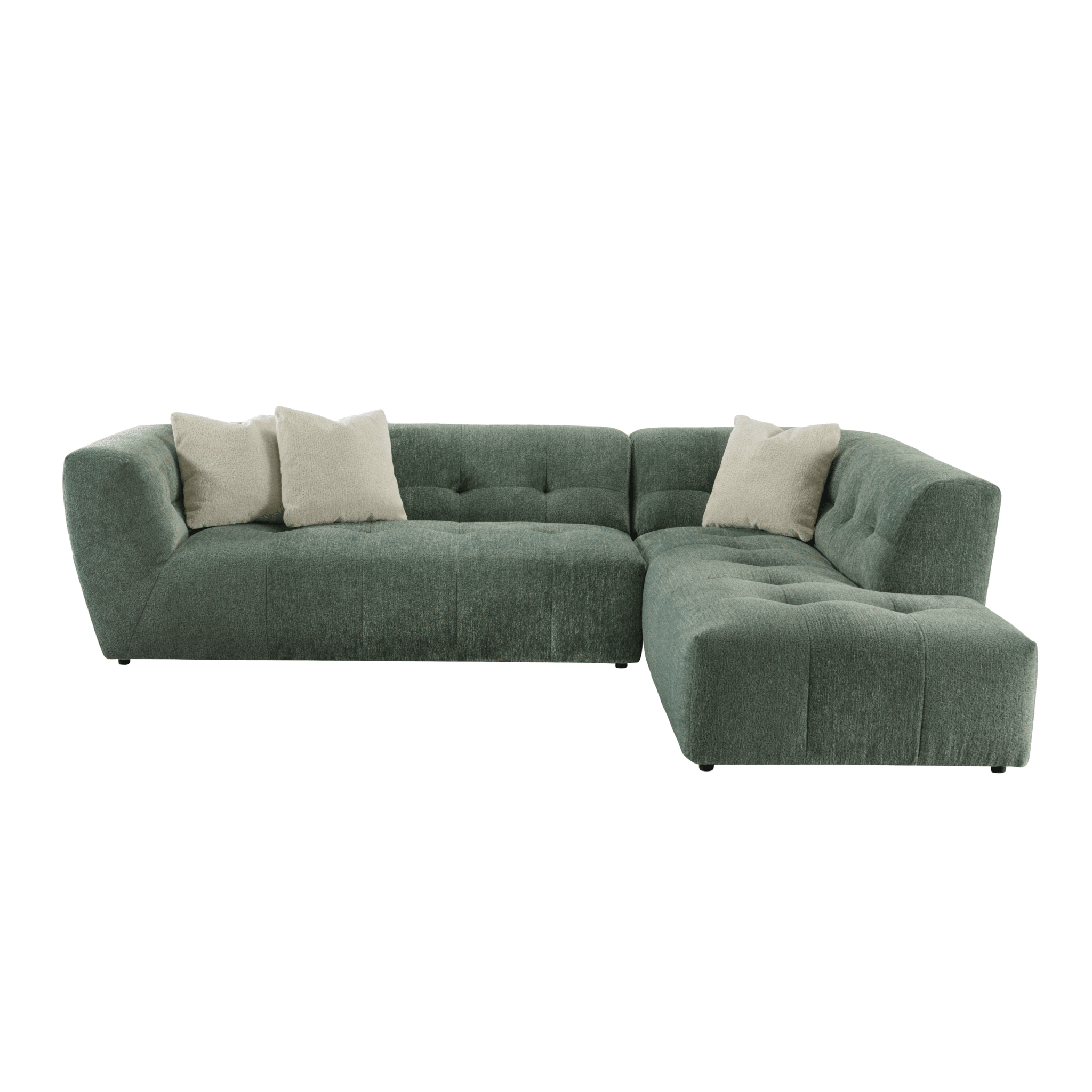 Leo Green Sectional W286 Sectionals| Roots Furniture