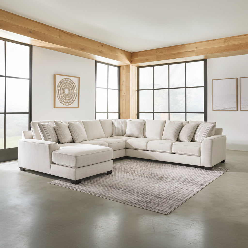 Lerenza Left Arm Sectional Set Sectionals| Ashley Homestore