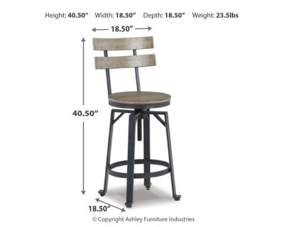 Lesterton Counter Height Bar Stool Stools| Ashley Homestore