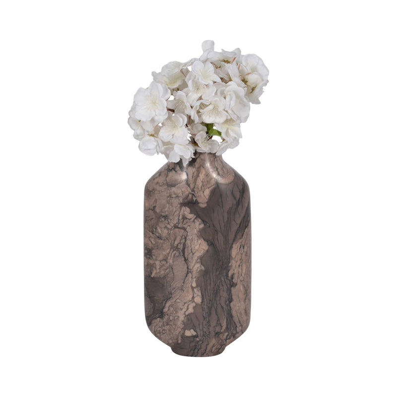 Levanto, 12" Contemporary Vase, Multi - Al Rugaib Furniture