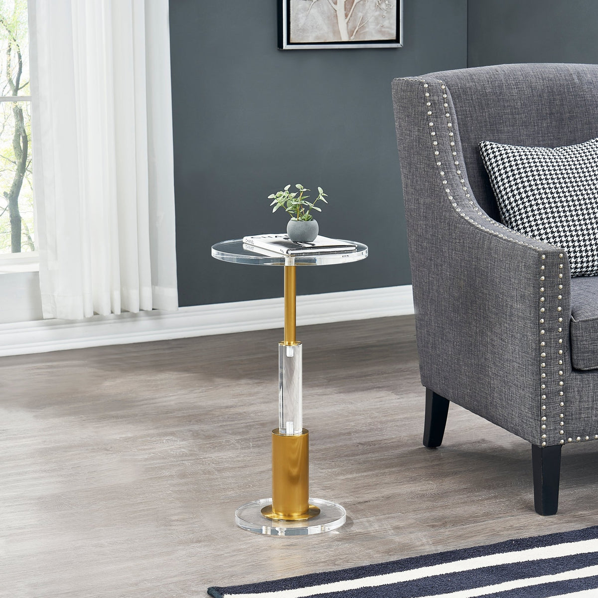 Level Acrylic Side Table Accent & End Tables| Roots Furniture