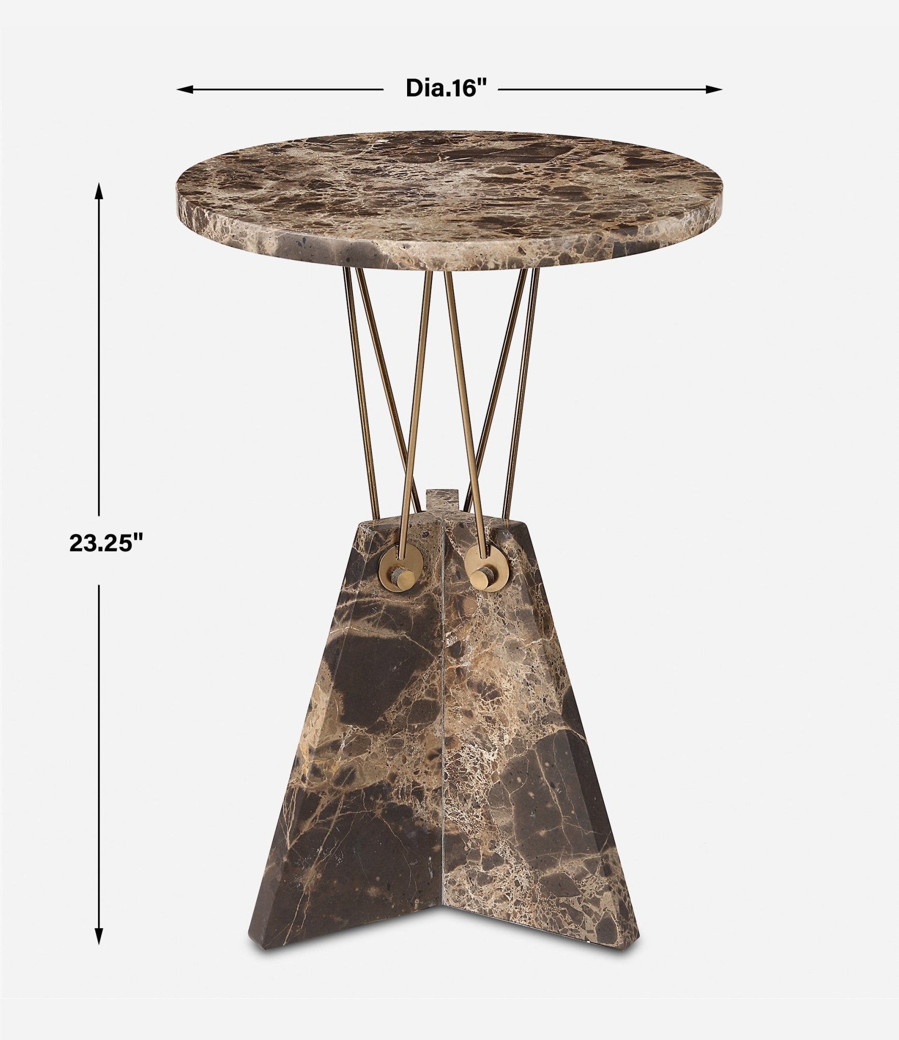 Levitate Marble Accent Table Accent & End Tables| Uttermost