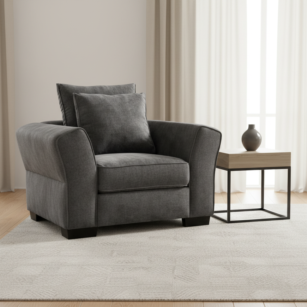 Lexon Grey Chair Roots Furniture