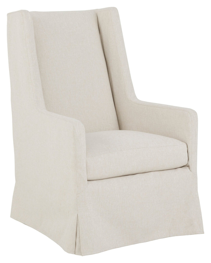 Libby Langdon Boyleston Slipcovered Wing Chair - Al Rugaib Furniture
