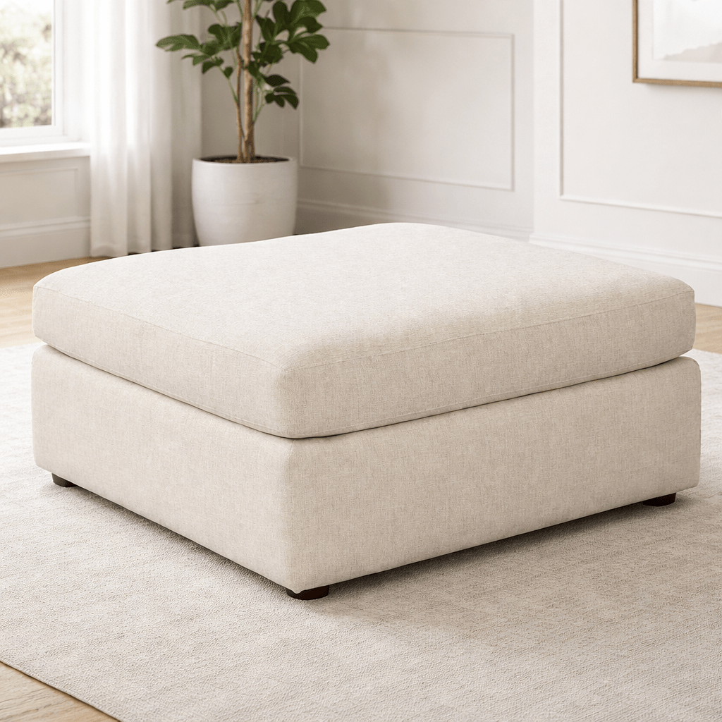 Libby Langdon Francis Bumper Ottoman Ottomans| Fairfield Chair