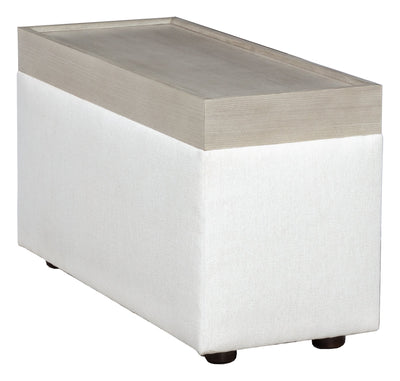 Libby Langdon Francis Upholstered Table Ottoman - Al Rugaib Furniture