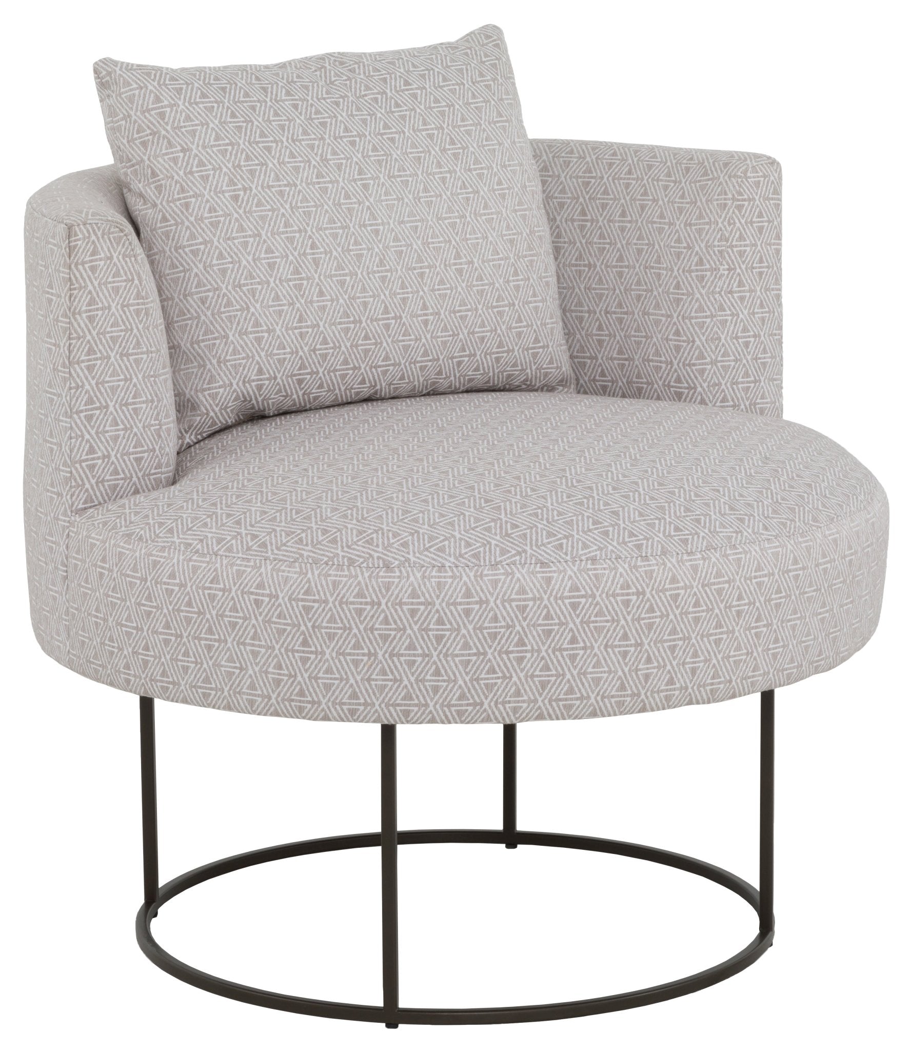 Libby Langdon Germain Swivel Lounge Chair Dining Chairs| Fairfield Chair