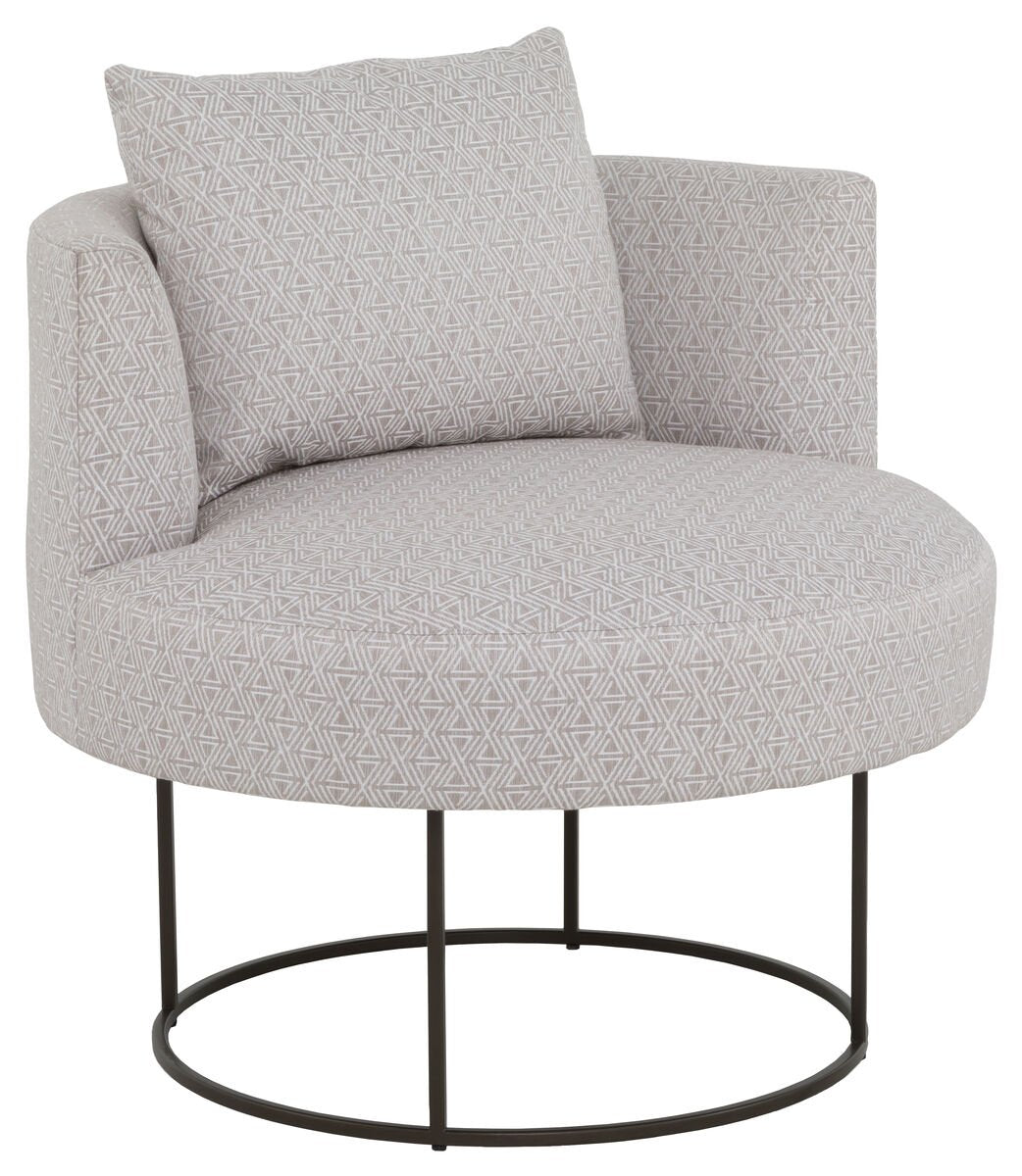 Libby Langdon Germain Swivel Lounge Chair Dining Chairs| Fairfield Chair