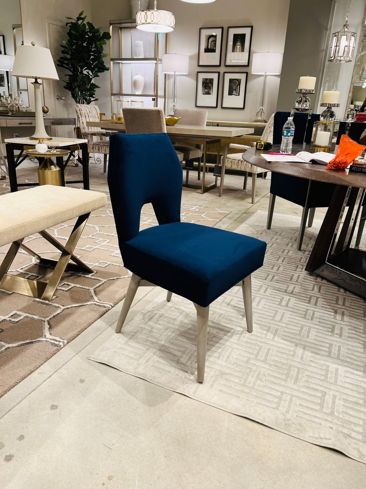 Libby Langdon Holmes Side Chair Dining Chairs| Fairfield Chair
