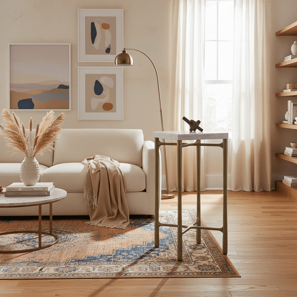 Libby Langdon Mangold Drink Table Coffee Tables| Fairfield Chair