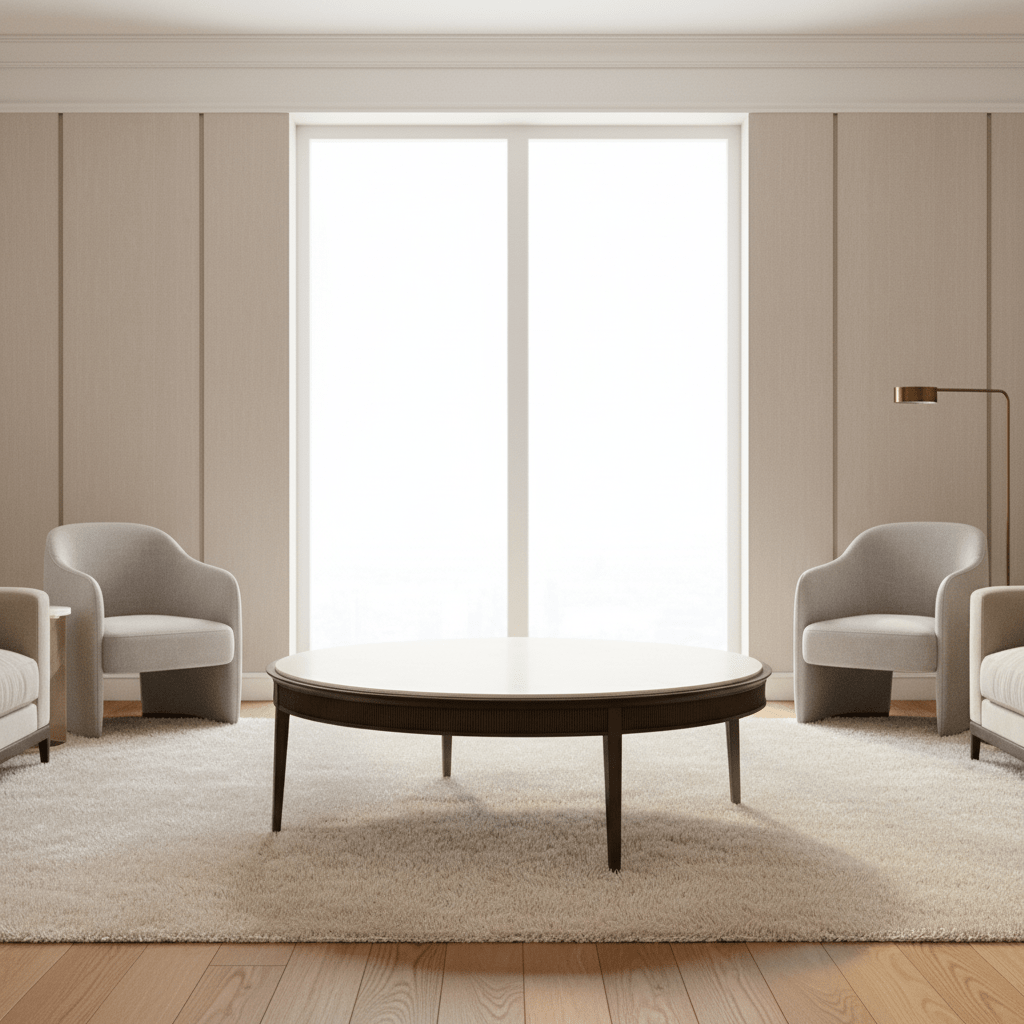 LIDO - Lido Round Cocktail Table Coffee Tables| Theodore Alexander