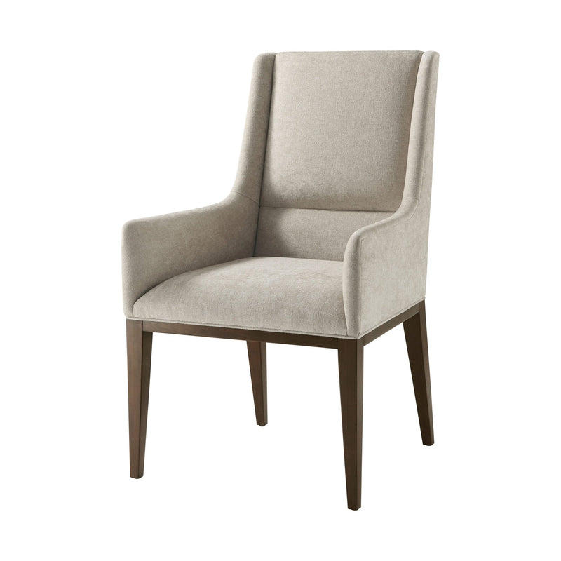 LIDO - Lido Upholstered Dining Arm Chair - Al Rugaib Furniture