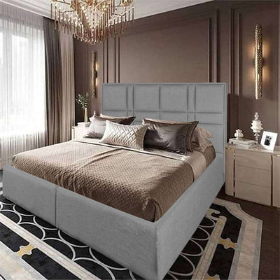 In House | Berlin Bed Frame Linen - 200x160 cm