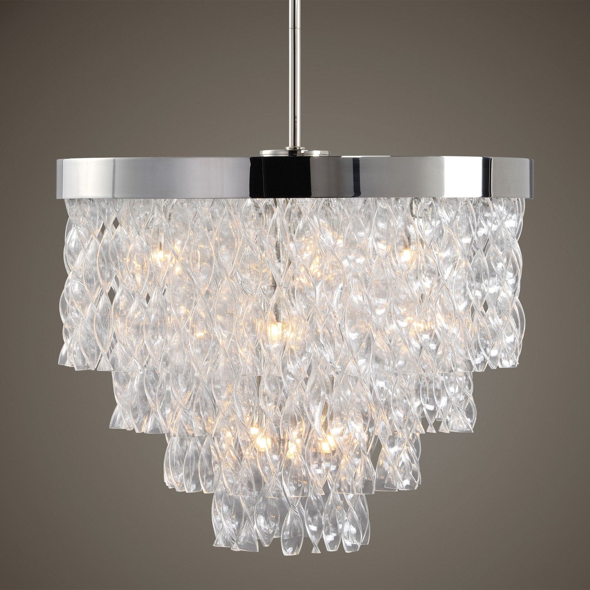 Light Silver Pendant chandeliers| Uttermost