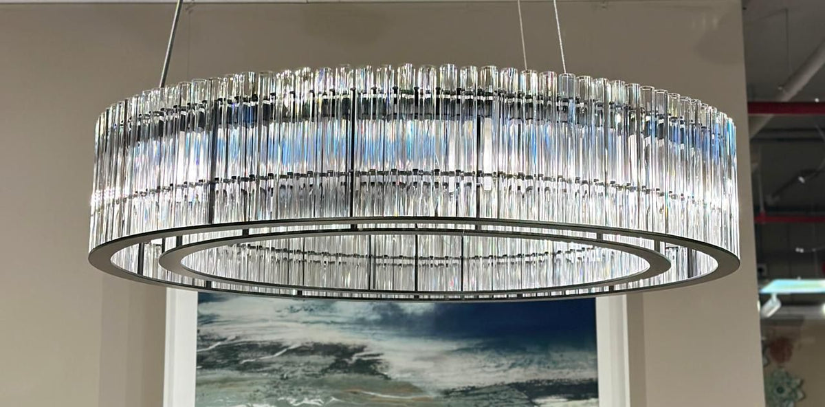 Lightning circle, Chandelier chandeliers| AlRugaib Furniture