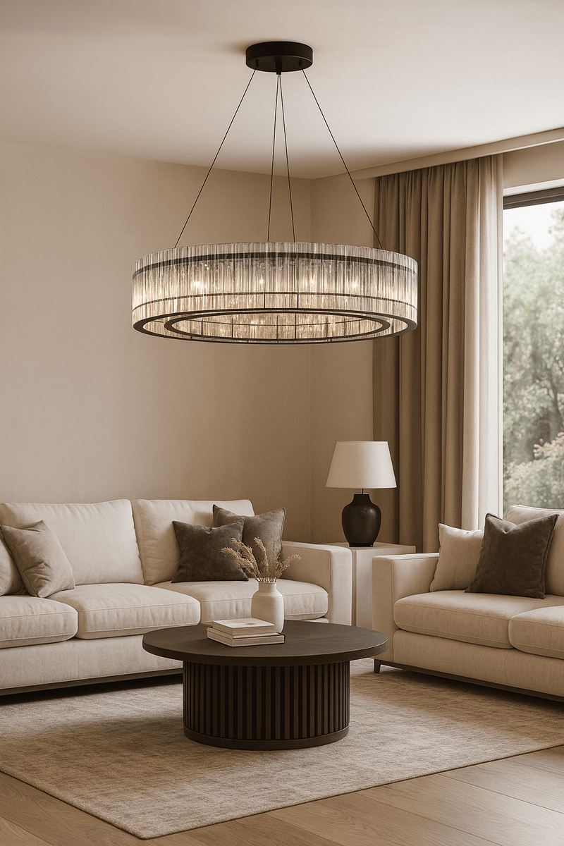 Lightning circle, Chandelier - Al Rugaib Furniture