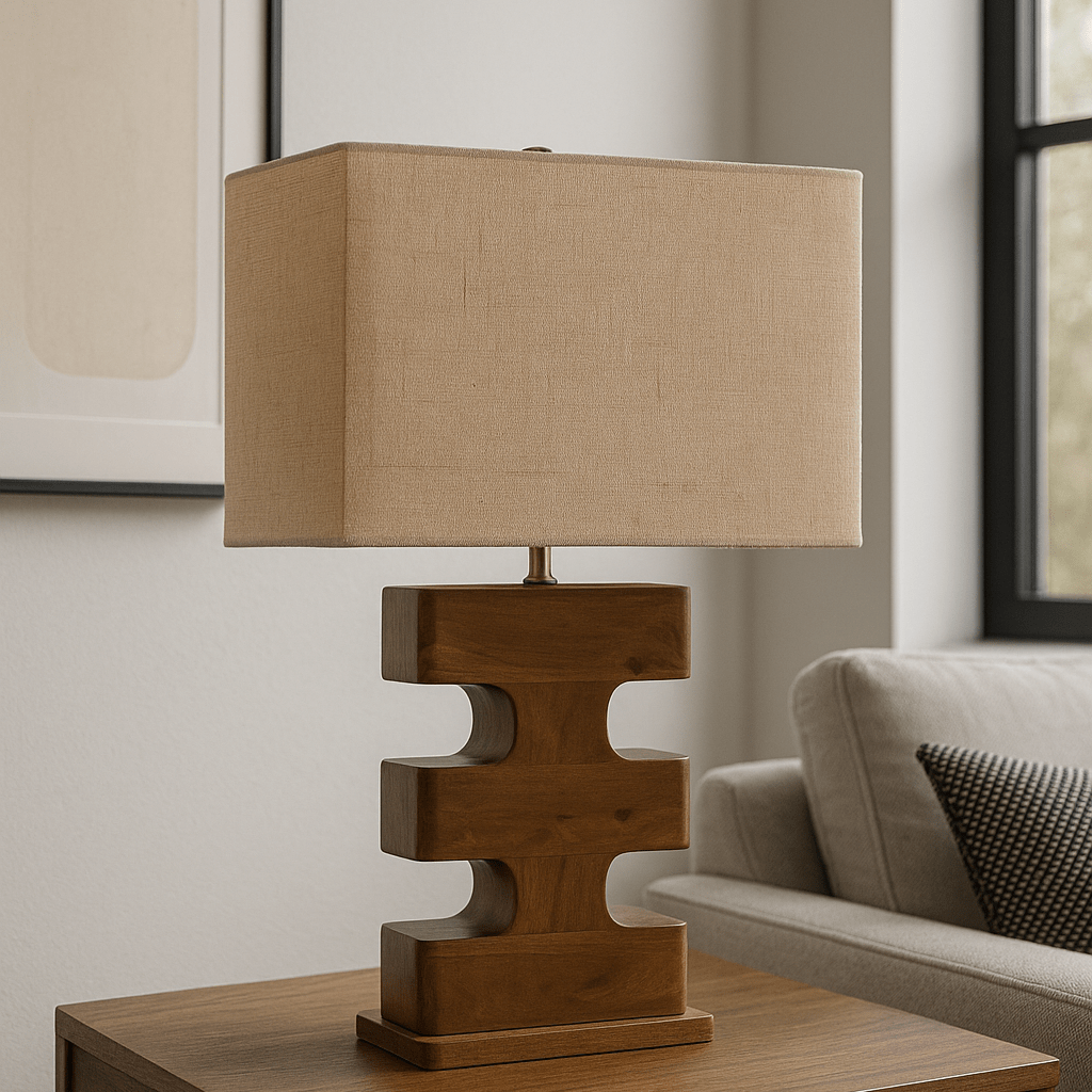 Lignum Table Lamp Table Lamps| Roots Furniture