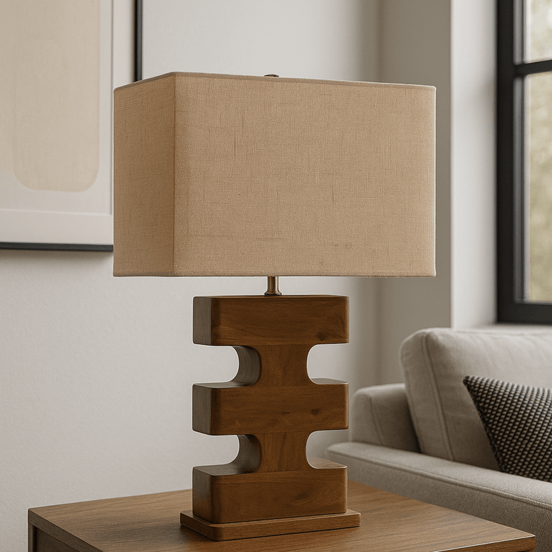 Lignum Table Lamp - Al Rugaib Furniture