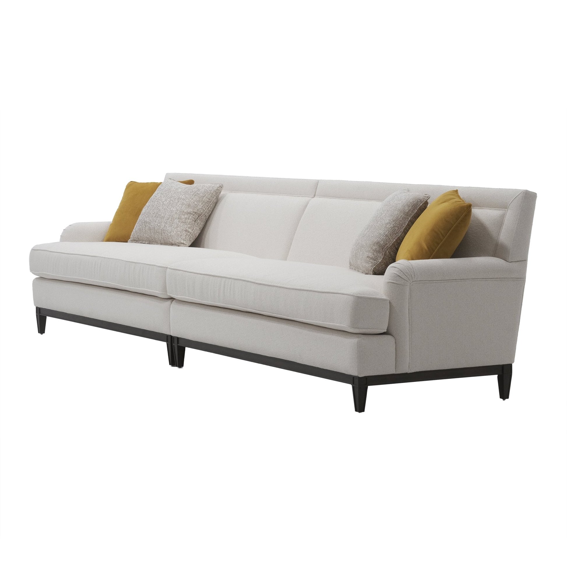 Lili Gold 5 Seater Sofa (358cm) XL Sofas| Roots Furniture