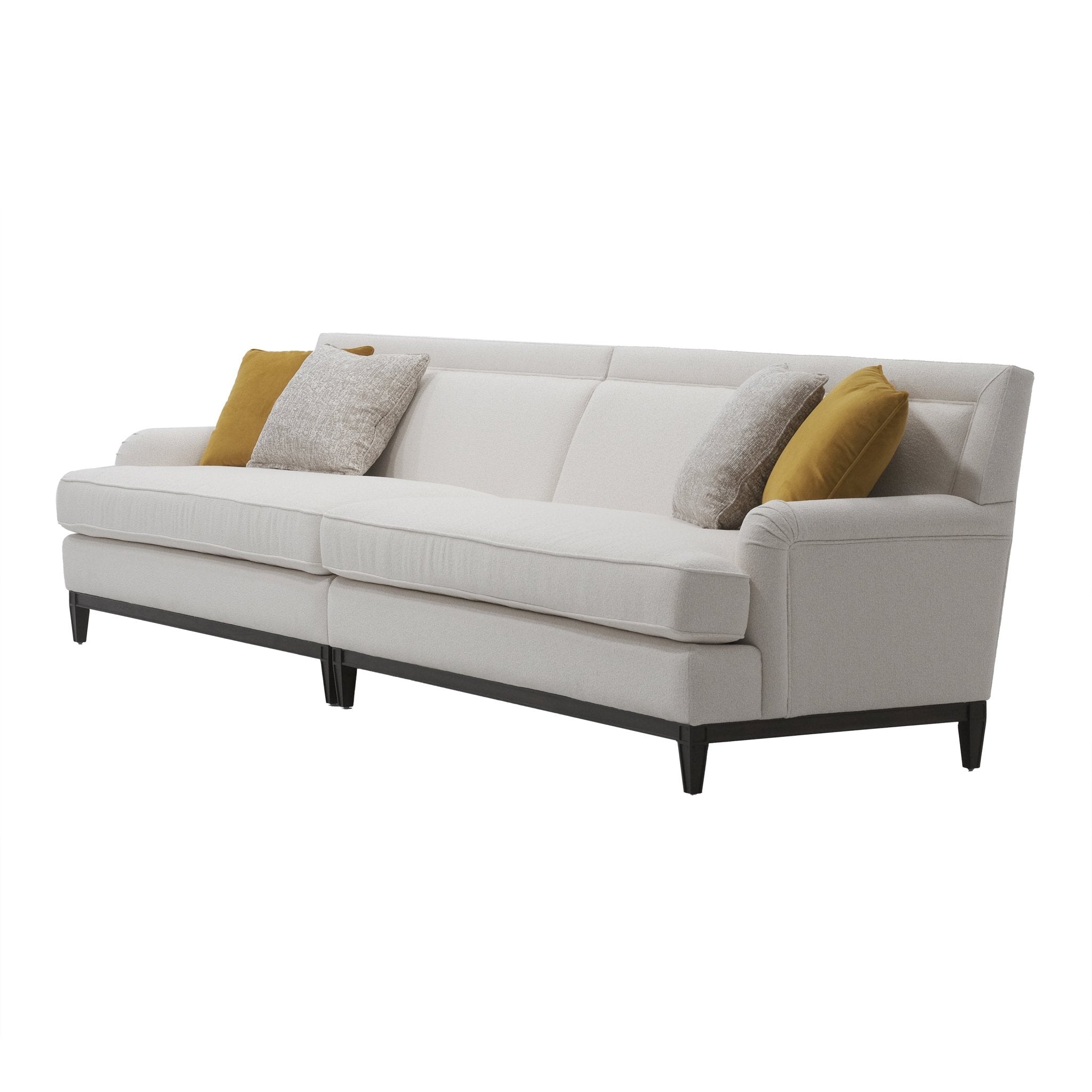 Lili Gold 5 Seater Sofa (358cm) XL Sofas| Roots Furniture