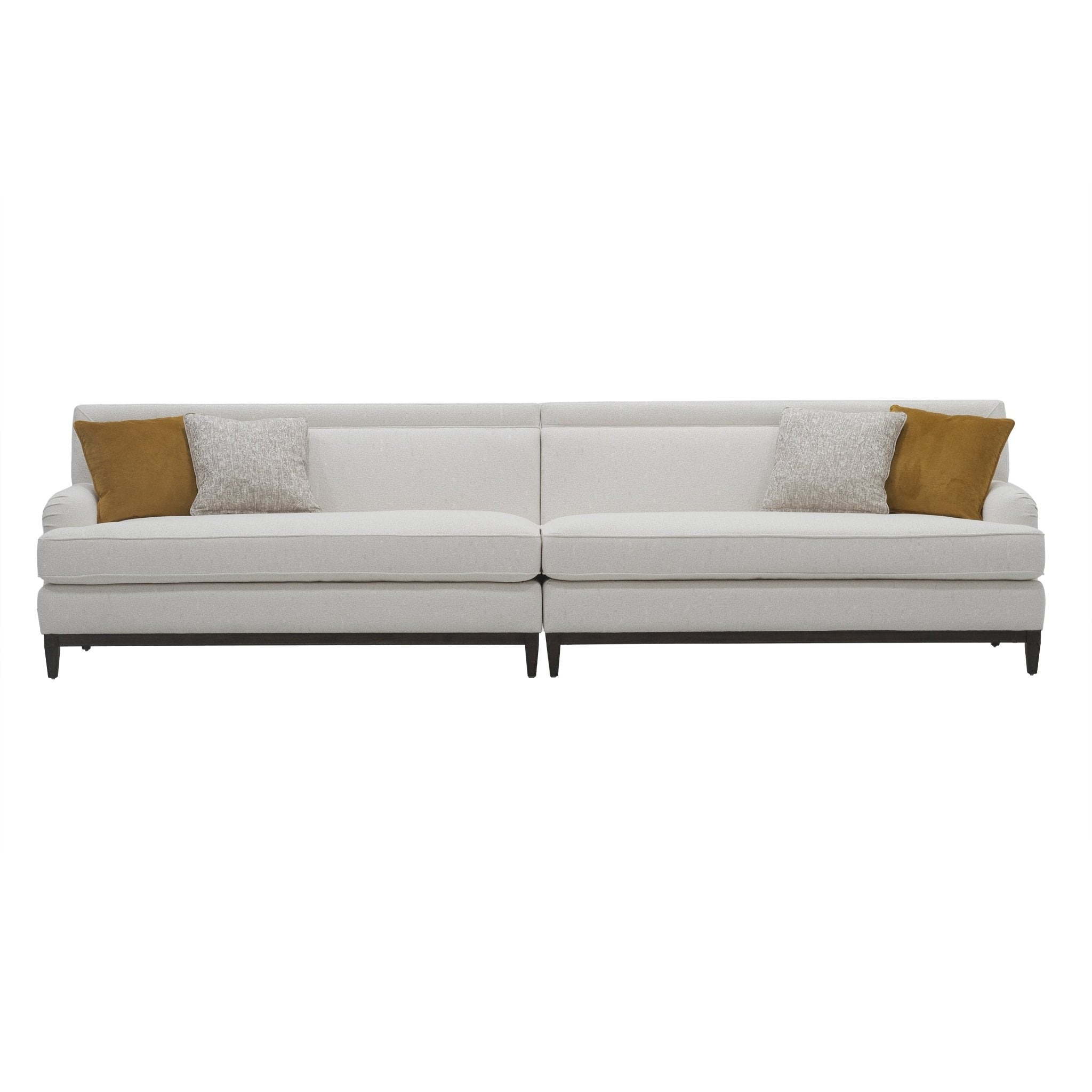 Lili Gold 5 Seater Sofa (358cm) XL Sofas| Roots Furniture