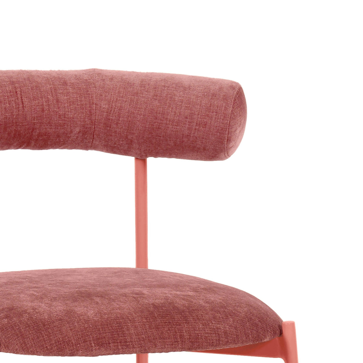 Liliana Mauve Performance Velvet Bar Stool Stools| TOV