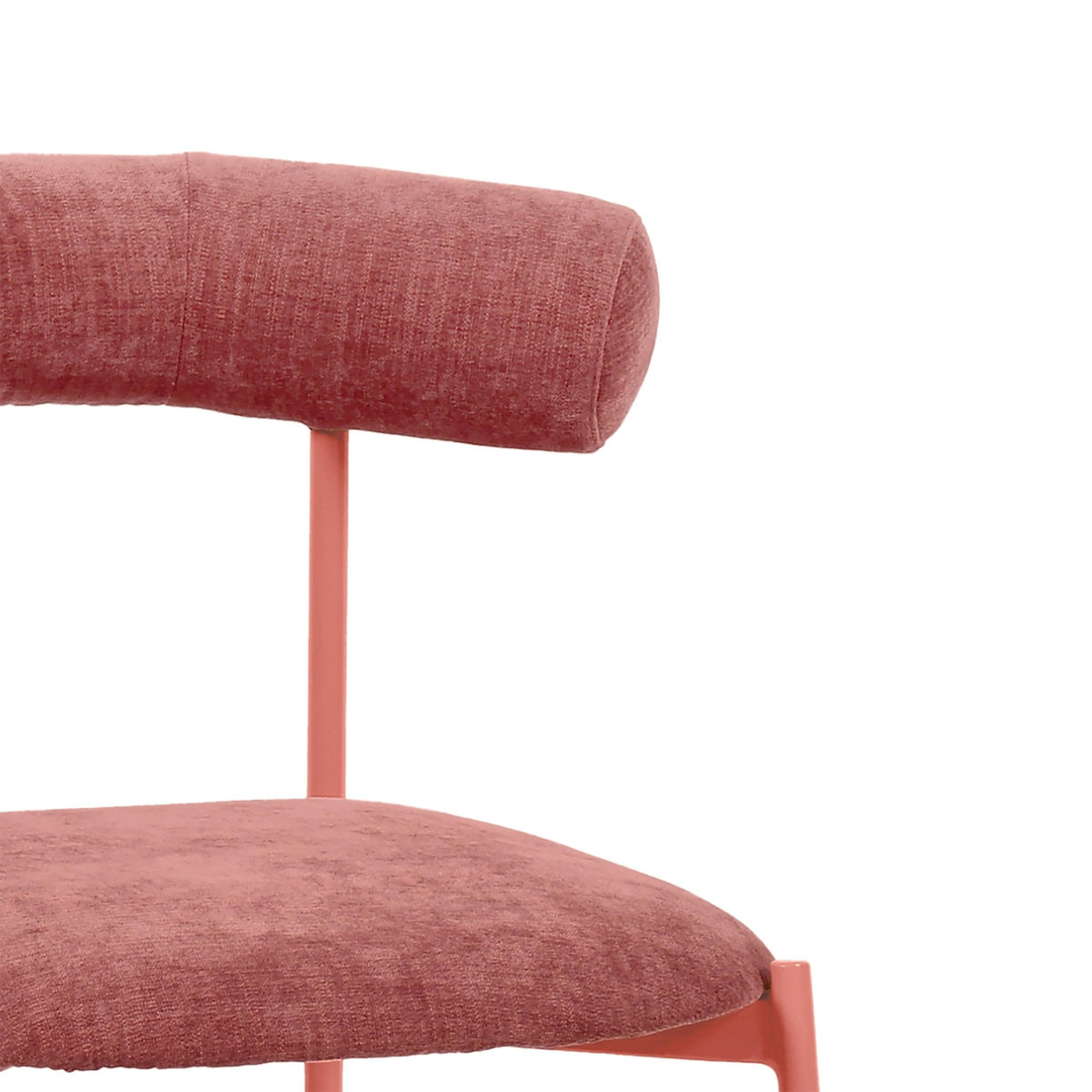 Liliana Mauve Performance Velvet Counter Stool Stools| TOV