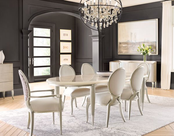 Lillian - Dining Set (No Buffet) - Al Rugaib Furniture