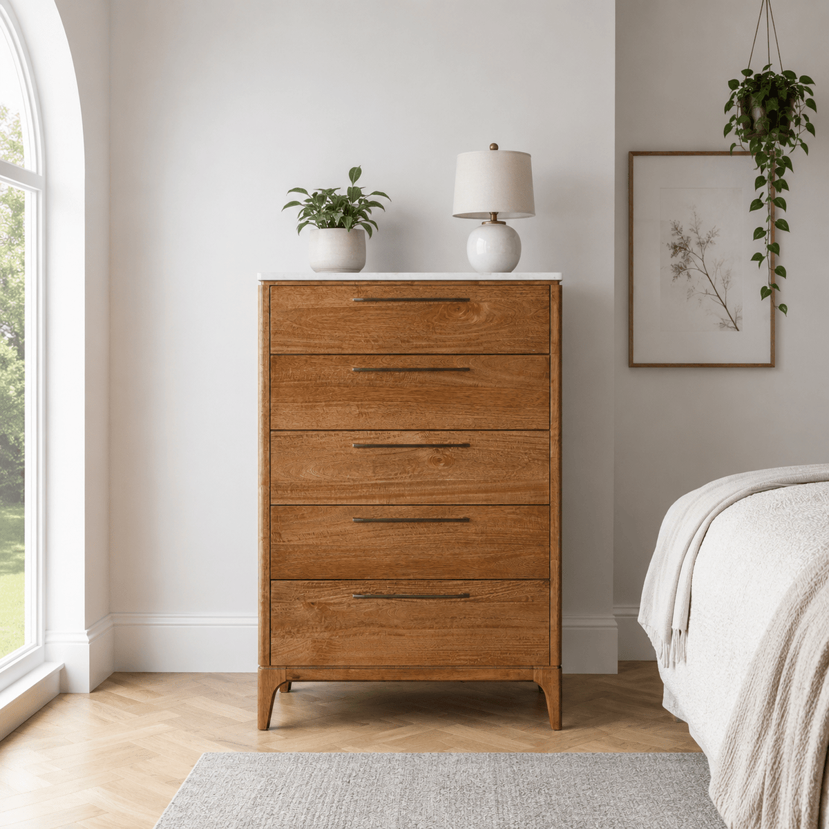 Linderson Five Drawer Chest Cabinets & Chests| Ashley Homestore