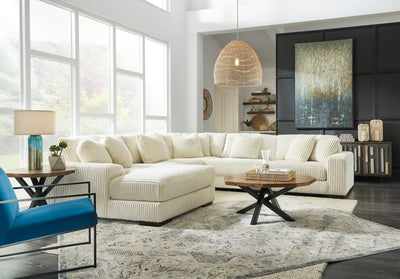 Lindyn 5 - Piece Sectional with Chaise - Al Rugaib Furniture