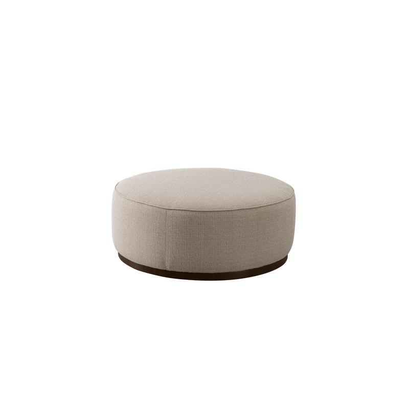Linen Ottoman W91xH36cm - Al Rugaib Furniture