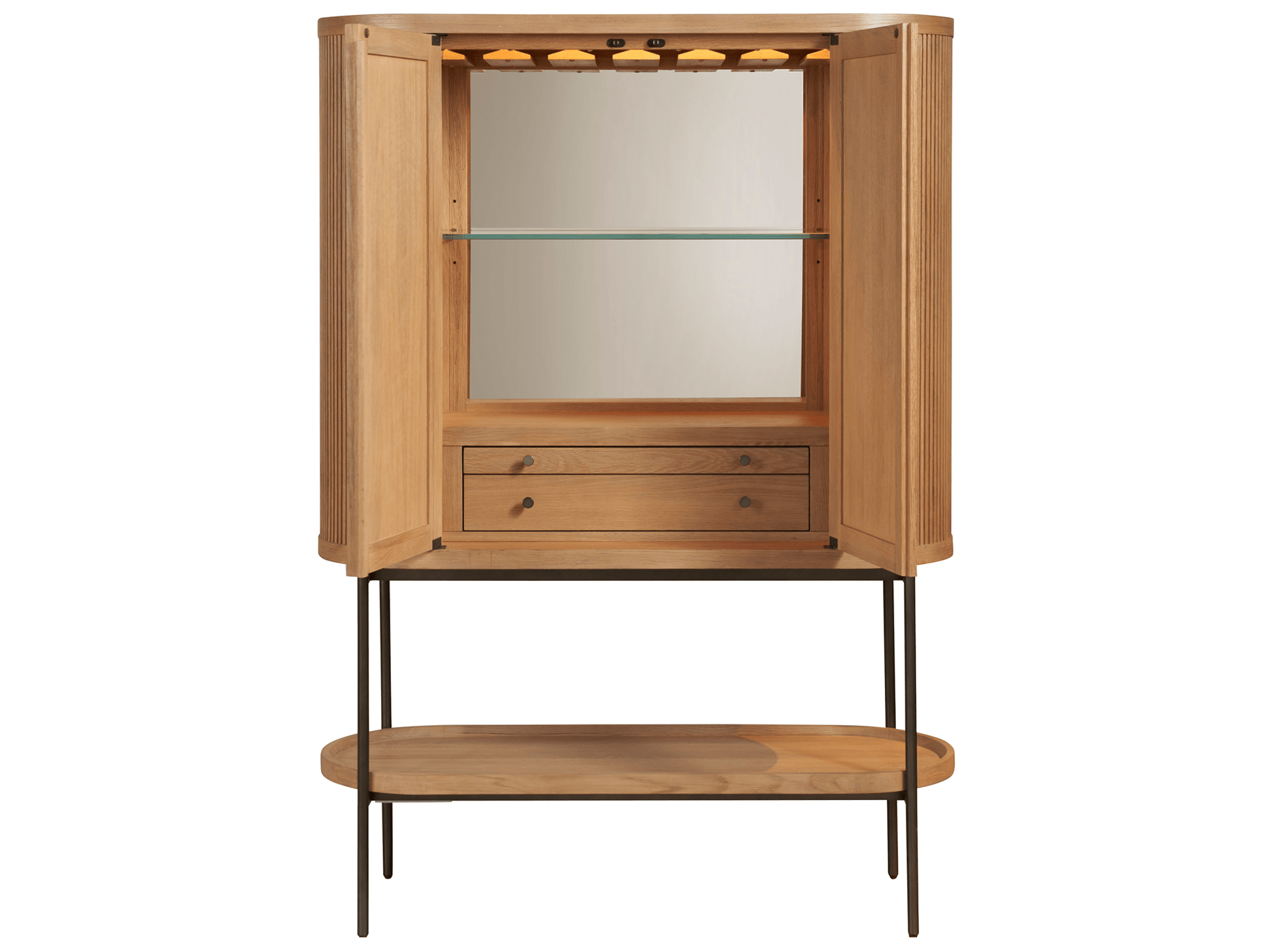 Linnea Bar Cabinet Cabinets & Chests| Universal