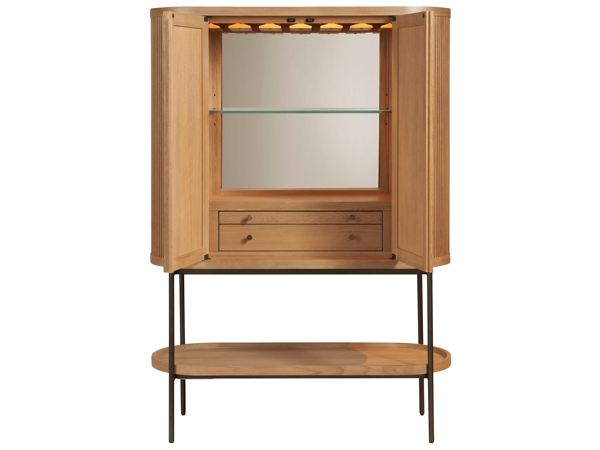 Linnea Bar Cabinet Cabinets & Chests| Universal
