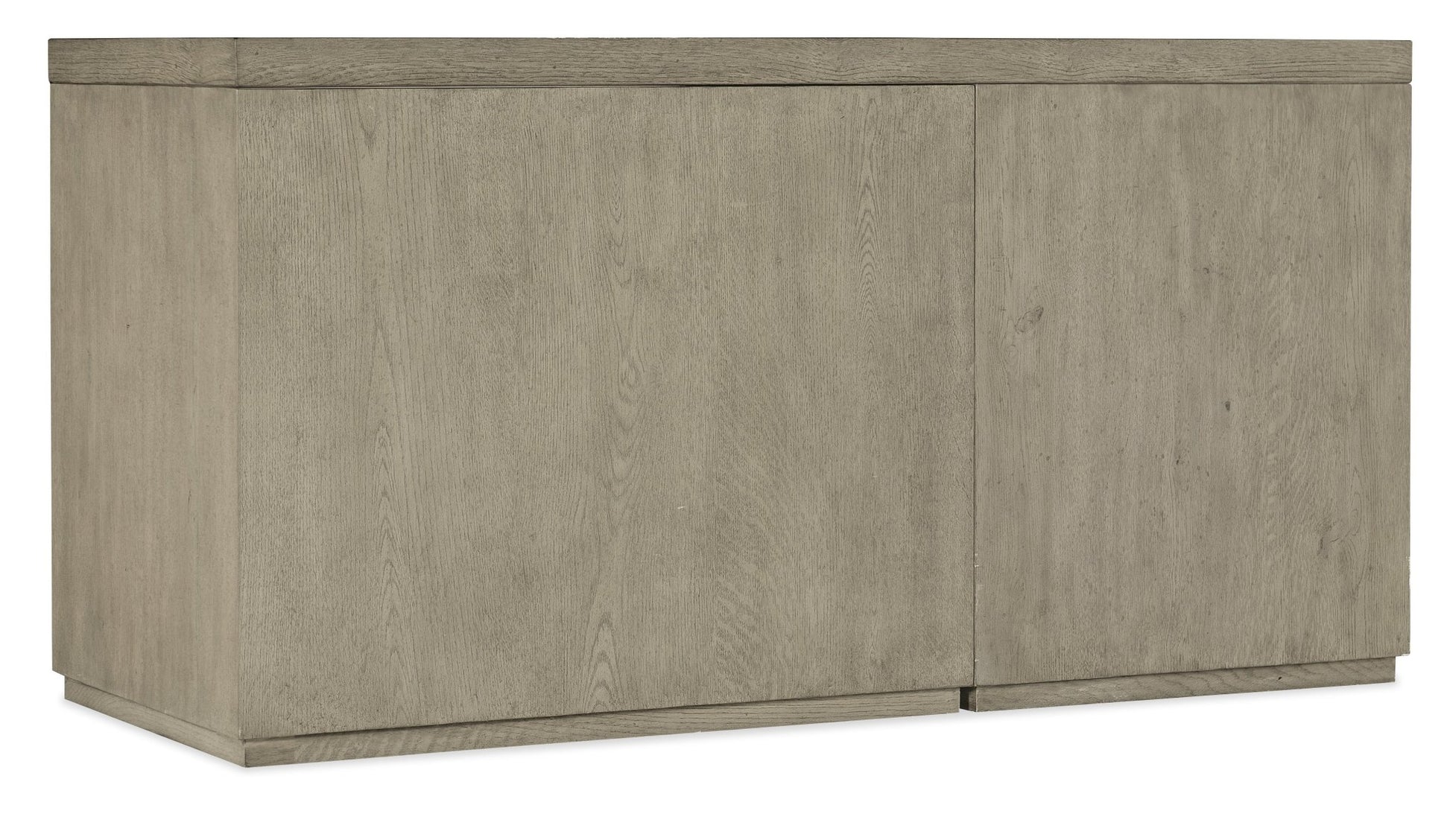 Linville Falls 60" Credenza with File and Open Desk Cabinet TV Units| Hooker
