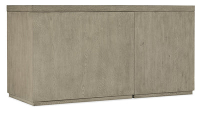 Linville Falls 60" Credenza with File and Open Desk Cabinet - Al Rugaib Furniture