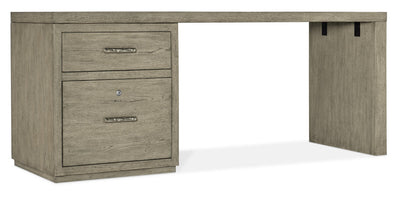 Linville Falls 72" Desk with One File - Al Rugaib Furniture