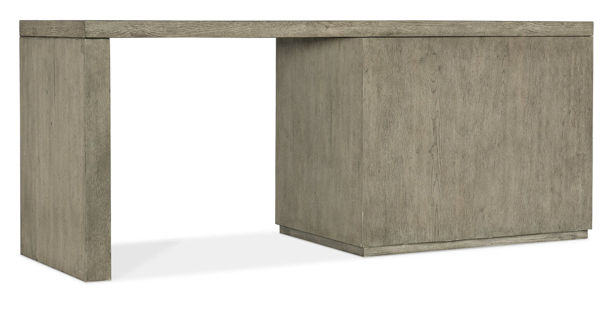Linville Falls 72" Desk with Open Desk Cabinet Office Desks| Hooker