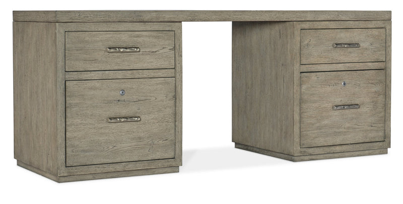 Linville Falls 72" Desk with Two Files - Al Rugaib Furniture
