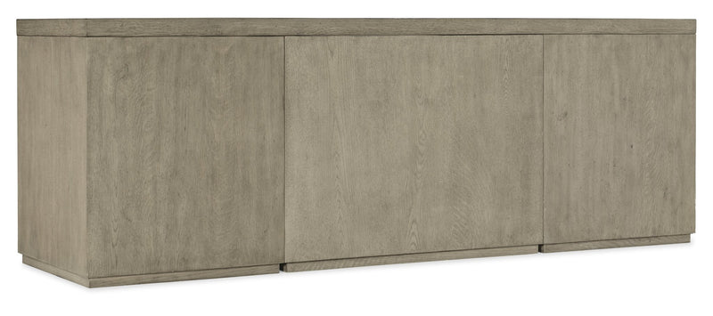 Linville Falls 84" Credenza with Two Files and Open Desk Cabinet - Al Rugaib Furniture