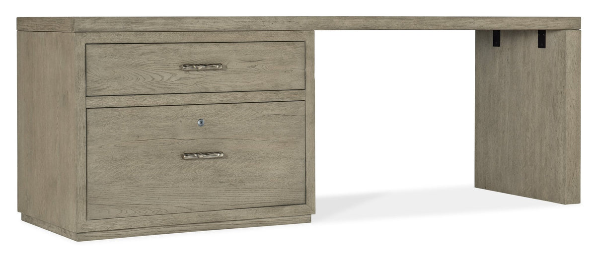 Linville Falls 84" Desk with Lateral File Office Desks| Hooker