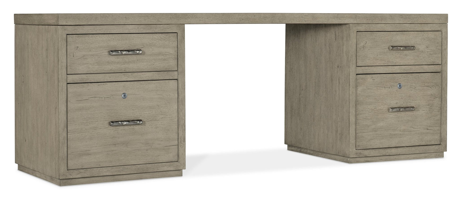 Linville Falls 84" Desk with Two Files Office Desks| Hooker