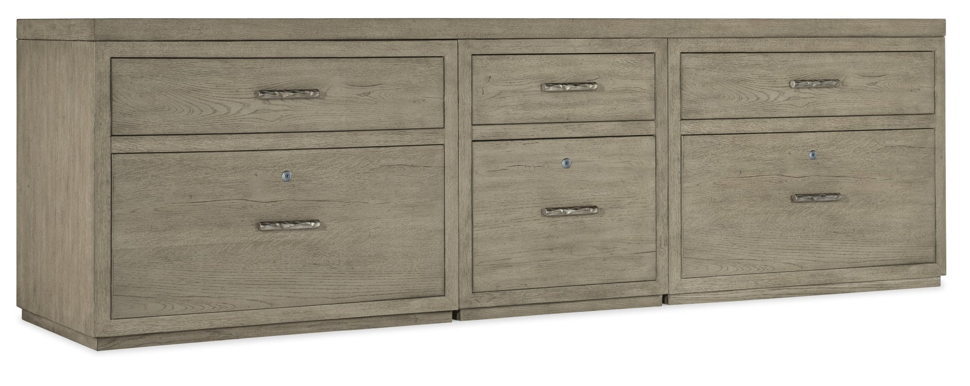 Linville Falls 96" Credenza with File and Two Lateral Files TV Units| Hooker