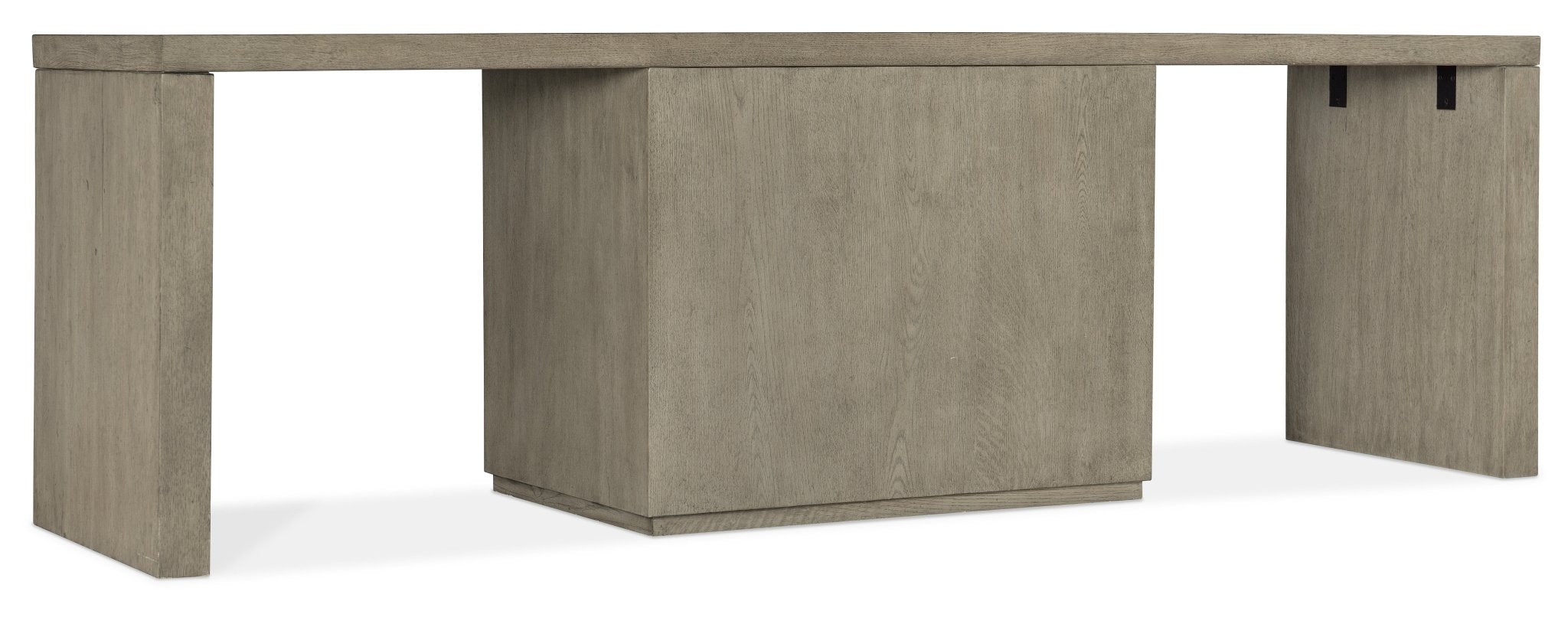 Linville Falls 96" Desk with Centered Lateral File Office Desks| Hooker