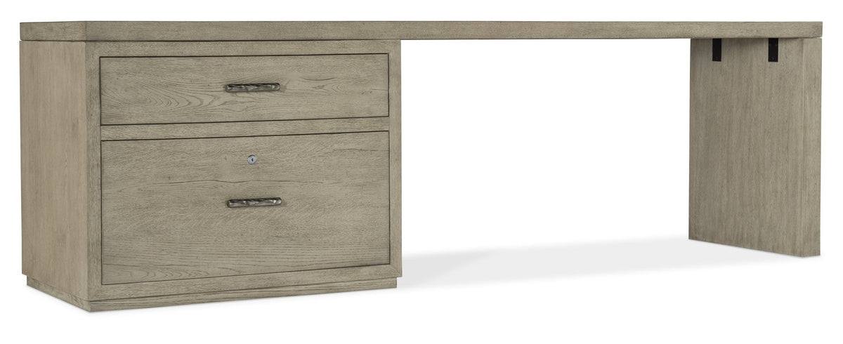 Linville Falls 96" Desk with Lateral File Office Desks| Hooker