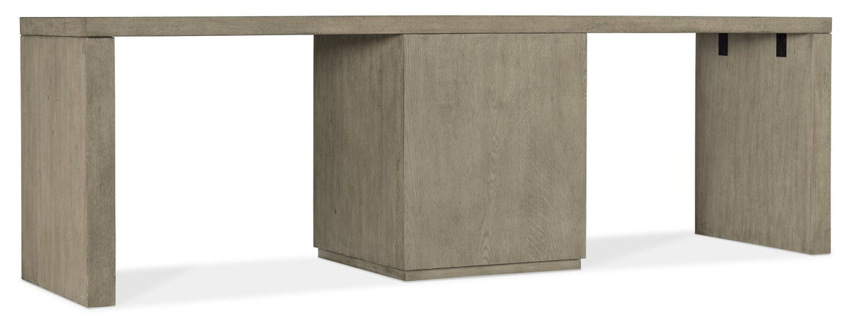 Linville Falls 96" Desk with One Centered File Office Desks| Hooker