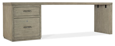Linville Falls 96" Desk with One File - Al Rugaib Furniture